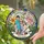 Personalized Birth Flower Suncatcher for Mom, Grandma– Custom Photo & Kids Names Window Hanging Gift - 2