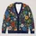 Colorful Botanical Blooms for Everyday Layering, Travel, and Weekend Style for Women All-over Print Knitted Cardigan - 1
