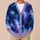 Celestial Moon And Stars Galaxy Night Sky For Relaxed Everyday Layering Women All-over Print Knitted Cardigan - 6