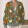 Autumn Pumpkins And Wildflowers For Cozy Everyday Layering And Harvest Gatherings, Women All-over Print Knitted Cardigan - 2