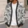 Hitchhiking Ghosts Haunted Mansion Scenes for Spooky Season and Gothic Style Fans Gift All-over Print Knitted Cardigan - 5