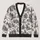 Hitchhiking Ghosts Haunted Mansion Scenes for Spooky Season and Gothic Style Fans Gift All-over Print Knitted Cardigan - 1