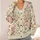 Vintage Rose Meadow Blooms for Relaxed Everyday Layering and Cottage Style Women All-over Print Knitted Cardigan - 4