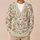 Vintage Rose Meadow Blooms for Relaxed Everyday Layering and Cottage Style Women All-over Print Knitted Cardigan - 6