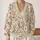 Vintage Rose Meadow Blooms for Relaxed Everyday Layering and Cottage Style Women All-over Print Knitted Cardigan - 2