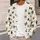 Multicolor Cat Faces and Paw Accents for Cozy Autumn Layering and Everyday Style for Women All-over Print Knitted Cardigan - 5