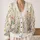 Watercolor Meadow Florals for Relaxed Spring Layering and Everyday Cottage Garden Style All-over Print Knitted Cardigan - 2