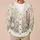 Watercolor Meadow Florals for Relaxed Spring Layering and Everyday Cottage Garden Style All-over Print Knitted Cardigan - 6
