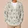 Pastel Floral Lattice Blooms for Everyday Layering and Cottage Garden Spring Style All-over Print Knitted Cardigan - 6