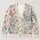 Watercolor Wildflower Blooms for Relaxed Everyday Layering and Garden Strolls for Women All-over Print Knitted Cardigan - 1