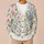 Watercolor Wildflower Blooms for Relaxed Everyday Layering and Garden Strolls for Women All-over Print Knitted Cardigan - 6