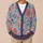 Bohemian Floral Medallions for Colorful Everyday Layering and Relaxed Weekend Style All-over Print Knitted Cardigan - 6