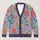 Bohemian Floral Medallions for Colorful Everyday Layering and Relaxed Weekend Style All-over Print Knitted Cardigan - 1
