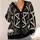 Occult Pentagram Snake Skull Moon Gothic Style for Everyday Alternative Wear All-over Print Knitted Cardigan - 4