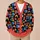 Read Banned Books Rainbow Literary Autumn Layering Gift for Young Adult Readers All-over Print Knitted Cardigan - 6