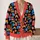Read Banned Books Rainbow Literary Autumn Layering Gift for Young Adult Readers All-over Print Knitted Cardigan - 2