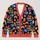 Read Banned Books Rainbow Literary Autumn Layering Gift for Young Adult Readers All-over Print Knitted Cardigan - 1