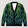 Twin Green Cthulhu Tentacles for Halloween Horror Nights and Everyday Layering All-over Print Knitted Cardigan - 1