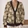 Vintage Rat Sketches for Everyday Layering and Casual Autumn Style All-over Print Knitted Cardigan - 2