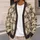 Vintage Rat Sketches for Everyday Layering and Casual Autumn Style All-over Print Knitted Cardigan - 5
