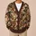 Vintage Coffee Book Patchwork for Cozy Cafe Days and Autumn Reading Lovers All-over Print Knitted Cardigan - 6