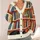 Watercolor Bookshelf and Black Cat Reading Scene for Cozy Study Days and Book Lovers All-over Print Knitted Cardigan - 4