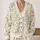 Blue And Yellow Meadow Flowers For Spring Layering, Garden Walks, And Daily Style All-over Print Knitted Cardigan - 2