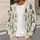 Snowmen and Evergreen Forest Holiday Cheer for Cozy Winter Layering Women's Seasonal Style All-over Print Knitted Cardigan - 5