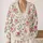 Pink Rose Botanical Blooms for Romantic Everyday Layering and Cottagecore Wardrobe Style All-over Print Knitted Cardigan - 2