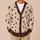 Ladybug Oatmeal Motifs For Casual Layering And Everyday Nature Style For Women Gift All-over Print Knitted Cardigan - 6