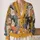 Colorful Cat Portraits for Playful Everyday Layering and Cozy Weekend Style Lovers All-over Print Knitted Cardigan - 2