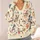 Whimsical Cat Outfit Scenes for Cozy Autumn Layering and Gifts for Cat Lovers Everywhere All-over Print Knitted Cardigan - 4