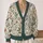 Botanical Meadow Florals for Relaxed Layering, Cottagecore Everyday Style, Nature Lovers All-over Print Knitted Cardigan - 2