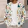 Colorful Dog Paw And Bone Motifs For Cozy Everyday Layering, Pet Lovers And Walks All-over Print Knitted Cardigan - 5