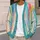 Multicolor Brushstroke Stripes for Casual Office Layering and Weekend Style Women All-over Print Knitted Cardigan - 5