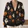 Halloween Pumpkins, Friendly Ghosts, Bats And Black Cats For Cozy Autumn Evenings All-over Print Knitted Cardigan - 2