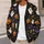 Halloween Pumpkins, Friendly Ghosts, Bats And Black Cats For Cozy Autumn Evenings All-over Print Knitted Cardigan - 5