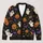 Halloween Pumpkins, Friendly Ghosts, Bats And Black Cats For Cozy Autumn Evenings All-over Print Knitted Cardigan - 1
