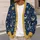 Celestial Moons And Stars For Bohemian Everyday Layering, Women’s Night-Sky Style All-over Print Knitted Cardigan - 5