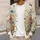 Colorful Wildflower Meadow Blooms for Relaxed Weekend Layering and Spring Style All-over Print Knitted Cardigan - 5