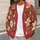 Vintage Wildflower Blooms for Autumn Garden Walks and Cozy Everyday Layering Women All-over Print Knitted Cardigan - 5