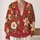 Vintage Wildflower Blooms for Autumn Garden Walks and Cozy Everyday Layering Women All-over Print Knitted Cardigan - 2
