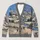 Sheep and Countryside Village Scene for Cozy Autumn Outings and Home Days All-over Print Knitted Cardigan - 1
