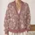 Dusty Rose Ivory Wildflower Blooms for Cozy Autumn Layering and Everyday Gifts for Her All-over Print Knitted Cardigan - 2