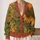 Sunflower and Autumn Botanicals for Cozy Fall Days and Nature-Loving Women All-over Print Knitted Cardigan - 2