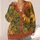 Sunflower and Autumn Botanicals for Cozy Fall Days and Nature-Loving Women All-over Print Knitted Cardigan - 4