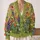 Colorful Wildflower Meadow Botanical Layering Style for Everyday Spring Outfits All-over Print Knitted Cardigan - 2