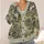 Cottage Garden Village Meadow Scene for Relaxed Autumn Layering Women's Wardrobe All-over Print Knitted Cardigan - 4