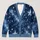 Celestial Blue Starfield for Everyday Layering and Relaxed Casual Style Outfits for Women All-over Print Knitted Cardigan - 1
