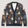 Whimsical Ghosts And Wildflowers For Autumn Layering And Everyday Casual Style For Women All-over Print Knitted Cardigan - 1